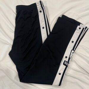 3/$100 Adidas snap leg track pants medium